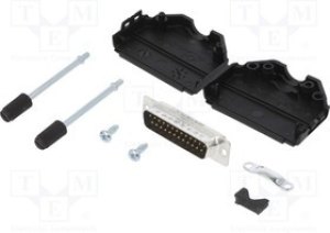 DPPKBK-25MSSL, Разъем D-Sub; PIN: 25; "папа"; прямой; пайка; на п DPPKBK-25MSSL, Разъем D-Sub; PIN: 25; "папа"; прямой; пайка; на п