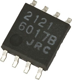 NJM3404AM, NJM3404AM, Op Amp, 1.2MHz, 5 28 V, 8-Pin DMP