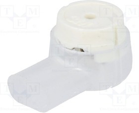 UY2-D DE610040011, Quick splice; Scotchlok; IDC; 19AWG 26AWG; white; 0.4 0.9mm