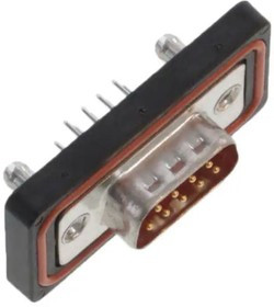 FWDR09P1A / 1727040057, 172704 9 Way Through Hole D-sub Connector Plug, 2.84mm Pitch, with 4-40 Screw Locks