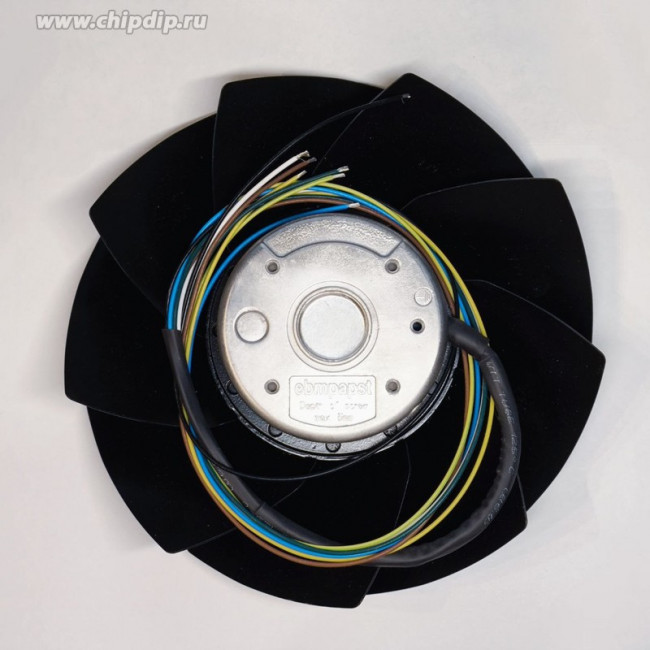 A2D200-AH18-01, Вентилятор осевой, 400В, AC, 197x62мм, 940куб.м/ч, качения, IP44