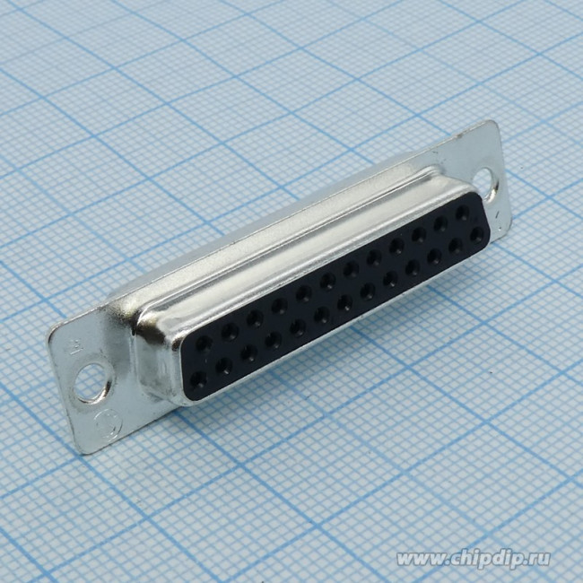 5-747913-2, Разъем D-Sub; PIN: 25; вилка; "мама"; на провод; п