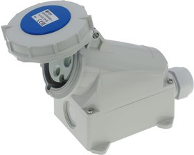 Настенная розетка 32A/230V/1P+N+E/IP67 CA1202