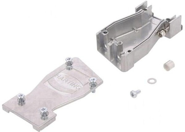 66670090346, Корпус для разъемов D-Sub, D-Sub 9pin,D-Sub HD 15pin, INDUCOM