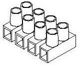 39100-2302, Barrier Terminal Blocks TERM STRIP 12MM LOW PROF 2 CIR WHT