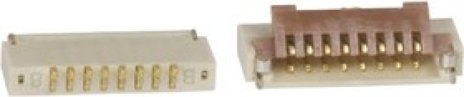 FH19C-8S-0.5SH(05), FH19 0.5mm Pitch 8 Way Right Angle Female FPC Connector, ZIF Bottom Contact