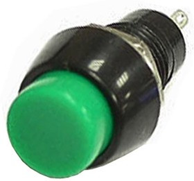 PBS-20B off-(on) зеленый, Кнопочный переключатель