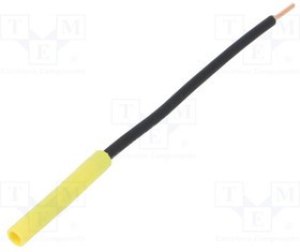LB 6600 Ni / 2.5 / 13 / GE, Yellow Female 4mm Socket 1kV LB 6600 Ni / 2.5 / 13 / GE, Yellow Female 4mm Socket 1kV