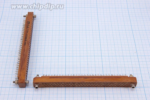 Прямоугольный соединитель, гнездо , шаг P3,5мм,, 90 контактов, пластиковый, трехрядный; №15667 гн ПрС\P3,5\90HP\\ \ГРПМ1-90ГО2-В