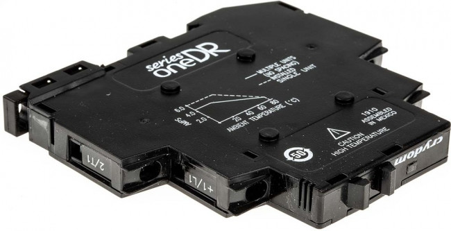 DR06D06, Solid State Relays - Industrial Mount 6A 60VDC Out 4-32VDC In, 11mmUL