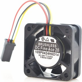 Вентилятор Sanyo Denki DC Fine Ace 20 109P0424H6D14 (Fanuc A90L-0001-0385) 40x20мм 24V 0.07A OEM