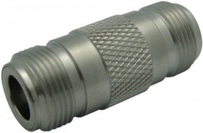 172370, RF Adapters - In Series N Jack to N Jack Adapter, Low PIM
