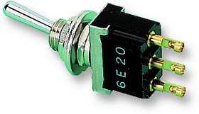 FTF0904, Toggle Switches SPDT ON-(ON) 6A PNL TOGGLE