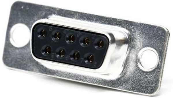 L77DE09SST1, Разъем D Sub, Standard, Гнездо, Серия D-ST, 9 контакт(-ов), DE, Винт L77DE09SST1, Разъем D Sub, Standard, Гнездо, Серия D-ST, 9 контакт(-ов), DE, Винт