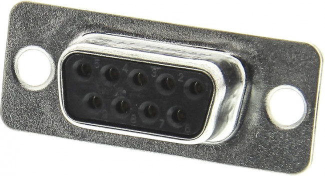 L77DE09SST1, Разъем D Sub, Standard, Гнездо, Серия D-ST, 9 контакт(-ов), DE, Винт L77DE09SST1, Разъем D Sub, Standard, Гнездо, Серия D-ST, 9 контакт(-ов), DE, Винт