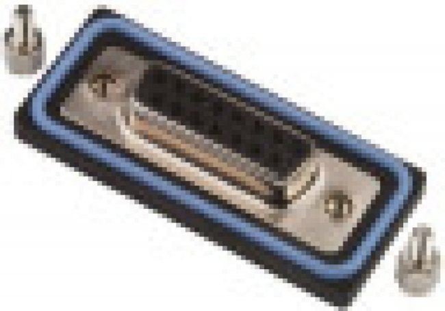 SDB-15PFFS-SL8001, SDB 15 Way Panel Mount D-sub Connector Socket
