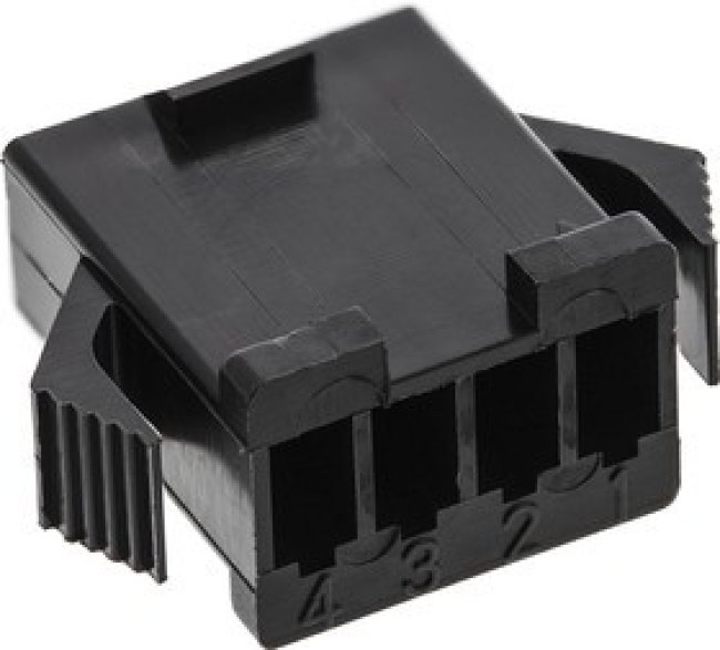 SMP-04V-BC, 25~+85 2.5mm 1x4P SM 4 1 P=2.5mm Rectangular Connectors Housings ROHS