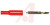 BU-P5169-2, Red Male Banana Plug, 4 mm Connector, Crimp, Solder Termination, 15A, 5000V dc, Nickel Plating