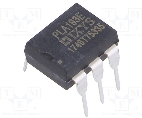 PLA193E, Реле: полупроводниковое, SPST-NO, Iупр.макс: 50мА, 100мА, 50Ом, THT