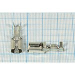 Клемма розетка, 6,4x0,8, 0,5-0,8мм2, нажимная зажим