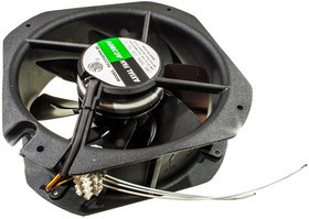 TG22580HA3BL-7P, (225*225*80 380V), Вентилятор 380В AC, 225х225х80мм, подшипник качения, тип вывода - провод