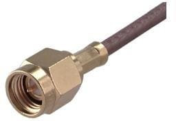 11_SMA-50-2-6/111_NH, 11_SMA-50-2-6/111_NH Series, Plug Cable Mount SMA Connector, Crimp Termination, Straight Body