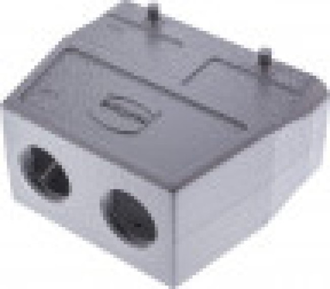 09300160459, Heavy Duty Power Connectors METAL HOOD HAN 16B 2 LVR LCKING