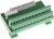 2281089, 50-Contact Male Interface Module, Flat Ribbon Cable Connector, DIN Rail Mount, 1A 2281089, 50-Contact Male Interface Module, Flat Ribbon Cable Connector, DIN Rail Mount, 1A