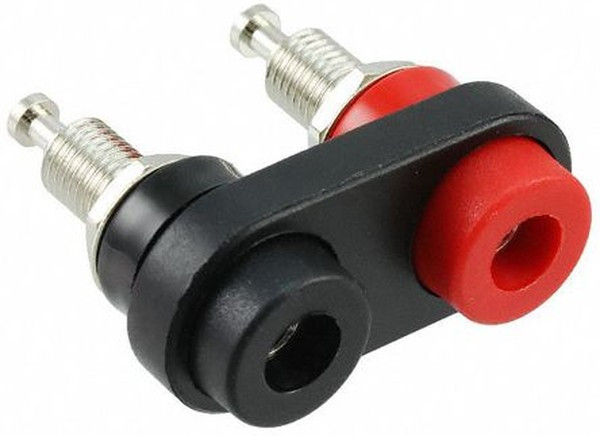 BU-P2269, Black, Red Female Banana Socket, 4 mm Connector, Solder Termination, 15A, 1000V dc, Nickel Plating BU-P2269, Black, Red Female Banana Socket, 4 mm Connector, Solder Termination, 15A, 1000V dc, Nickel Plating
