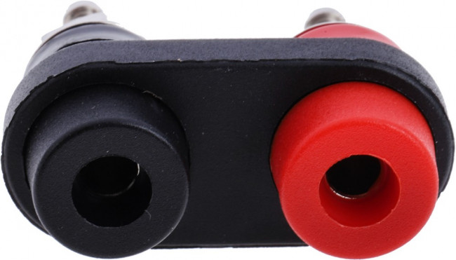 BU-P2269, Black, Red Female Banana Socket, 4 mm Connector, Solder Termination, 15A, 1000V dc, Nickel Plating BU-P2269, Black, Red Female Banana Socket, 4 mm Connector, Solder Termination, 15A, 1000V dc, Nickel Plating