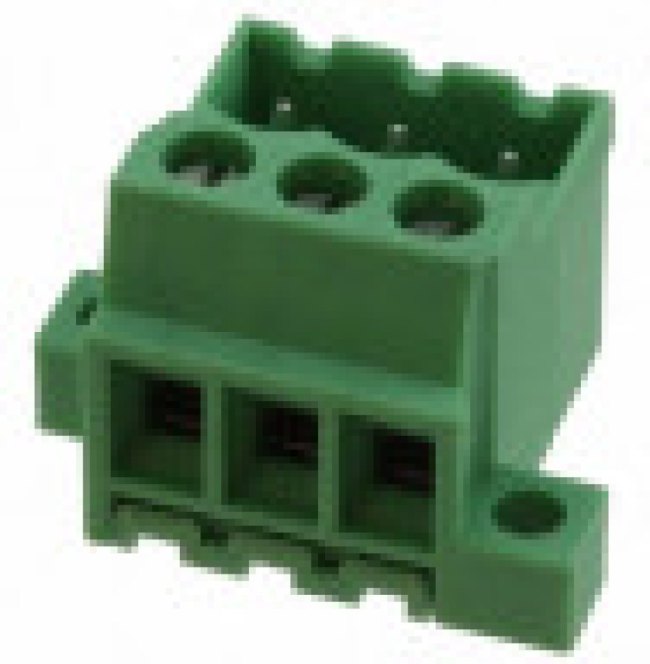 1788541, Pluggable Terminal Blocks 3 Pos 5.08mm pitch Box Header