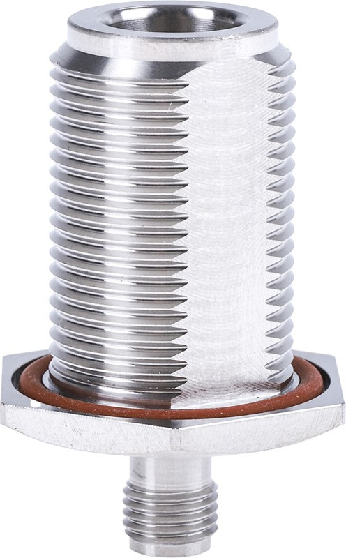 34_N-SMA-50-1/193_UE, RF Adapter, Straight, N Socket - SMA Socket, 50Ohm