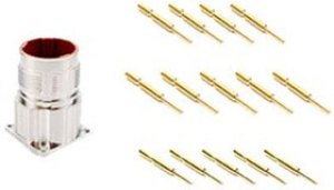 MMT361A315, Circular Connector, M12, Socket, Straight, Poles - 8, Solder, Panel Mount MMT361A315, Circular Connector, M12, Socket, Straight, Poles - 8, Solder, Panel Mount