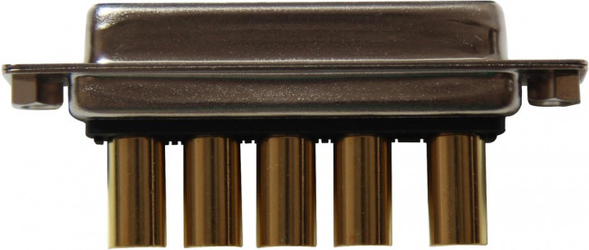 680M5W5203L411, D-Sub Mixed Contact Connectors Power Combo D Solder Cup 5W5/F/40A/SC