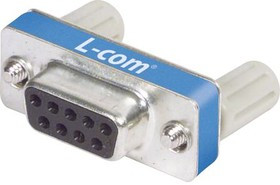 DMA021T, SLIMLINE SERIAL LOOPBACK PLUG, DB9 FEMALE 89M9403