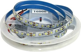 Светодиодная лента 9,6W/m 6000K 12V SMD2835 120D IP20 950Lm 5м 16006