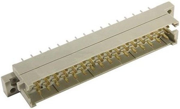 09060322905, Harting 09 06 32 Way 5.08mm Pitch, Type F, 2 Row, Straight DIN 41612 Connector, Plug 09060322905, Harting 09 06 32 Way 5.08mm Pitch, Type F, 2 Row, Straight DIN 41612 Connector, Plug