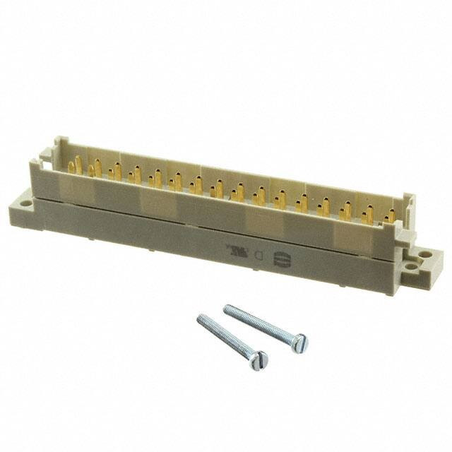09060322905, Harting 09 06 32 Way 5.08mm Pitch, Type F, 2 Row, Straight DIN 41612 Connector, Plug 09060322905, Harting 09 06 32 Way 5.08mm Pitch, Type F, 2 Row, Straight DIN 41612 Connector, Plug