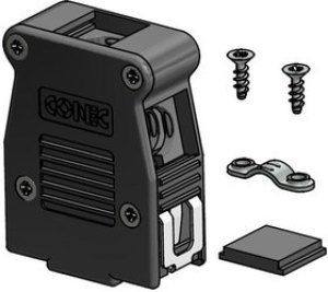 16-001810E, D-Sub Backshells 9 POS BLACK PLASTIC HOOD 16-001810E, D-Sub Backshells 9 POS BLACK PLASTIC HOOD