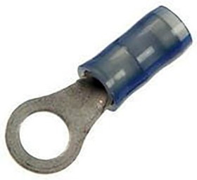 51864-2, TERMINAL, RING TONGUE, #10, CRIMP, BLUE