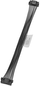 218101-1081, Rectangular Cable Assemblies 2mm SR 8Ckt 100mm Blk Cbl Assy Micro-Lock Plus