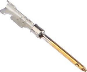 1658670-2, AMPLIMITE HDP-22 Series, size 22 Male Crimp D-sub Connector Contact, Gold over Nickel Signal, 28 1658670-2, AMPLIMITE HDP-22 Series, size 22 Male Crimp D-sub Connector Contact, Gold over Nickel Signal, 28