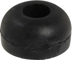 721, Резиновая прокладка / ножка, Винтовой Монтаж, 7.9 мм, 15.9 мм, Круглая, Черный