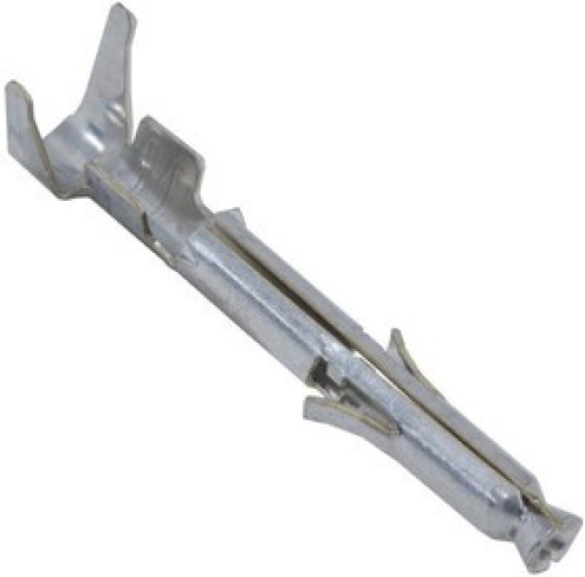 170366-1, Контакт, Серия Mini Universal MATE-N-LOK, Гнездо, Обжим, 18 AWG, Контакты с Покрытием из Олова 170366-1, Контакт, Серия Mini Universal MATE-N-LOK, Гнездо, Обжим, 18 AWG, Контакты с Покрытием из Олова