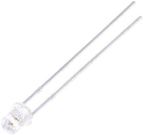 LL-304YC1X-4C, LED; 3mm; yellow; 210?350mcd; 110°; Front: flat; 1.6?2.4V
