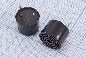 Ультразвуковой сенсор (передатчик) 40кГц, 16x12мм, уп 16x12\\40\2P10\AW24T40- 16OC01-01\AUDIOWELL