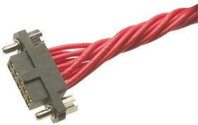 M80-4602642, Прямоугольный разъем, двойной встраиваемый в линию, Серия Datamate J-Tek M80, 26 контакт(-ов)