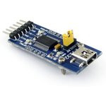 FT232 USB UART Board (mini), Преобразователь USB-UART на базе FT232 с разъемом USB mini-AB