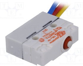 V4NSUL, Переключатель микропереключатель SNAP ACTION, без рычага, SPDT, 5A/250ВAC