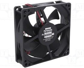 ASFP94372, Вентилятор: DC; осевой; 24ВDC; 92x92x25мм; 57куб.м/ч; 22дБА; шариковый